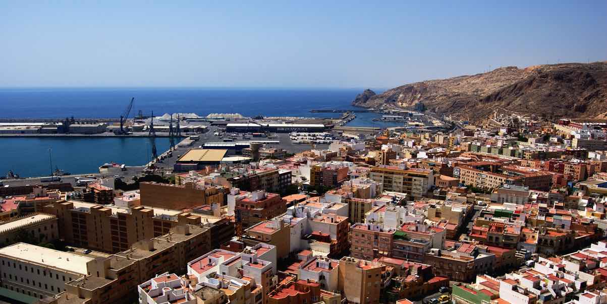 Der Ort Almería