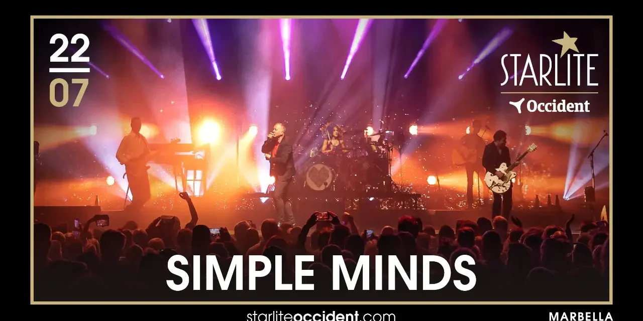 Am 22.07. kommen die Simple Minds nach Marbella